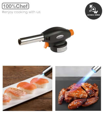 หัวทอชพ่นไฟสำหรับทำอาหาร 100% Chef 30/0004 หมุนได้ 360 องศา_4
